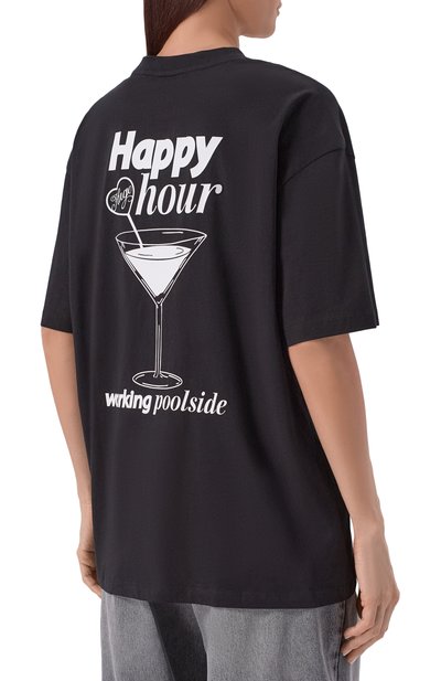 Хлопковая футболка HUGO BLUE, арт. 50560772, фото 4