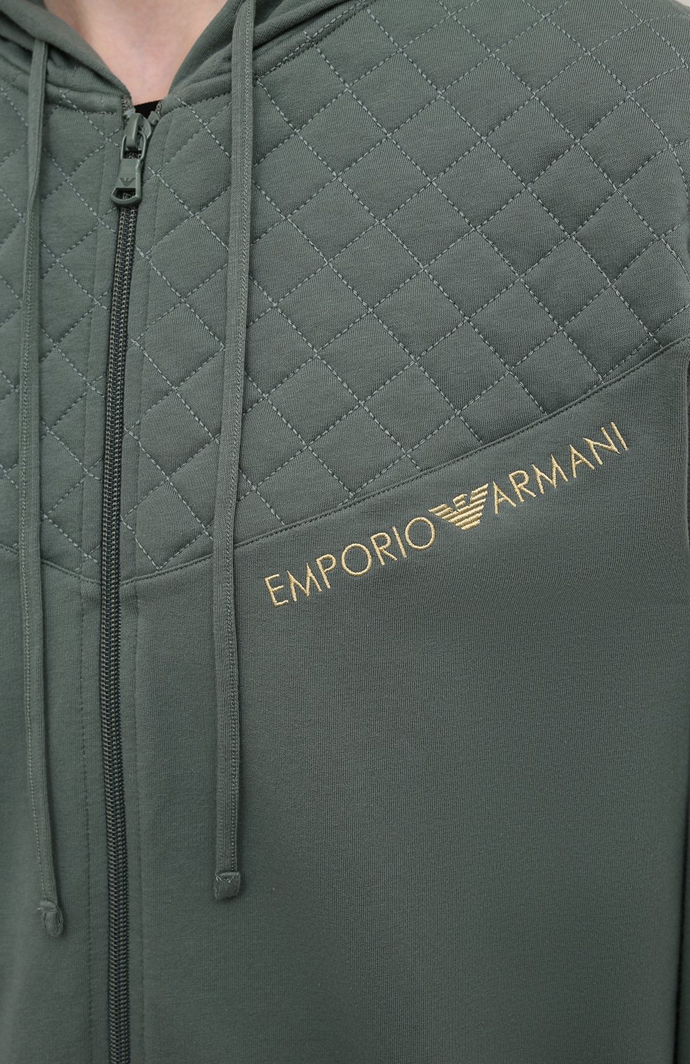 Хлопковый кардиган EMPORIO ARMANI, арт. 164502/1A257, фото 5