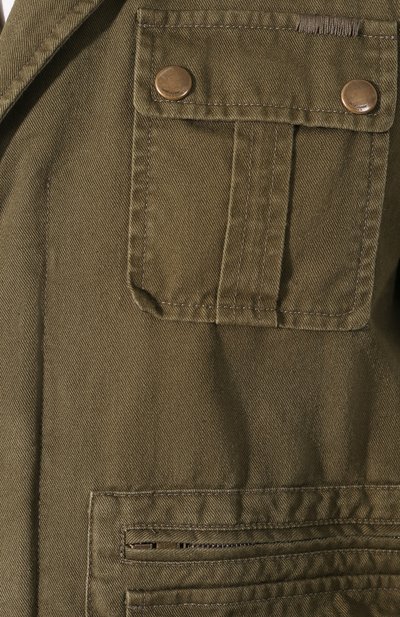 Хлопковая куртка SAINT LAURENT, арт. 612294/Y253Q, фото 5