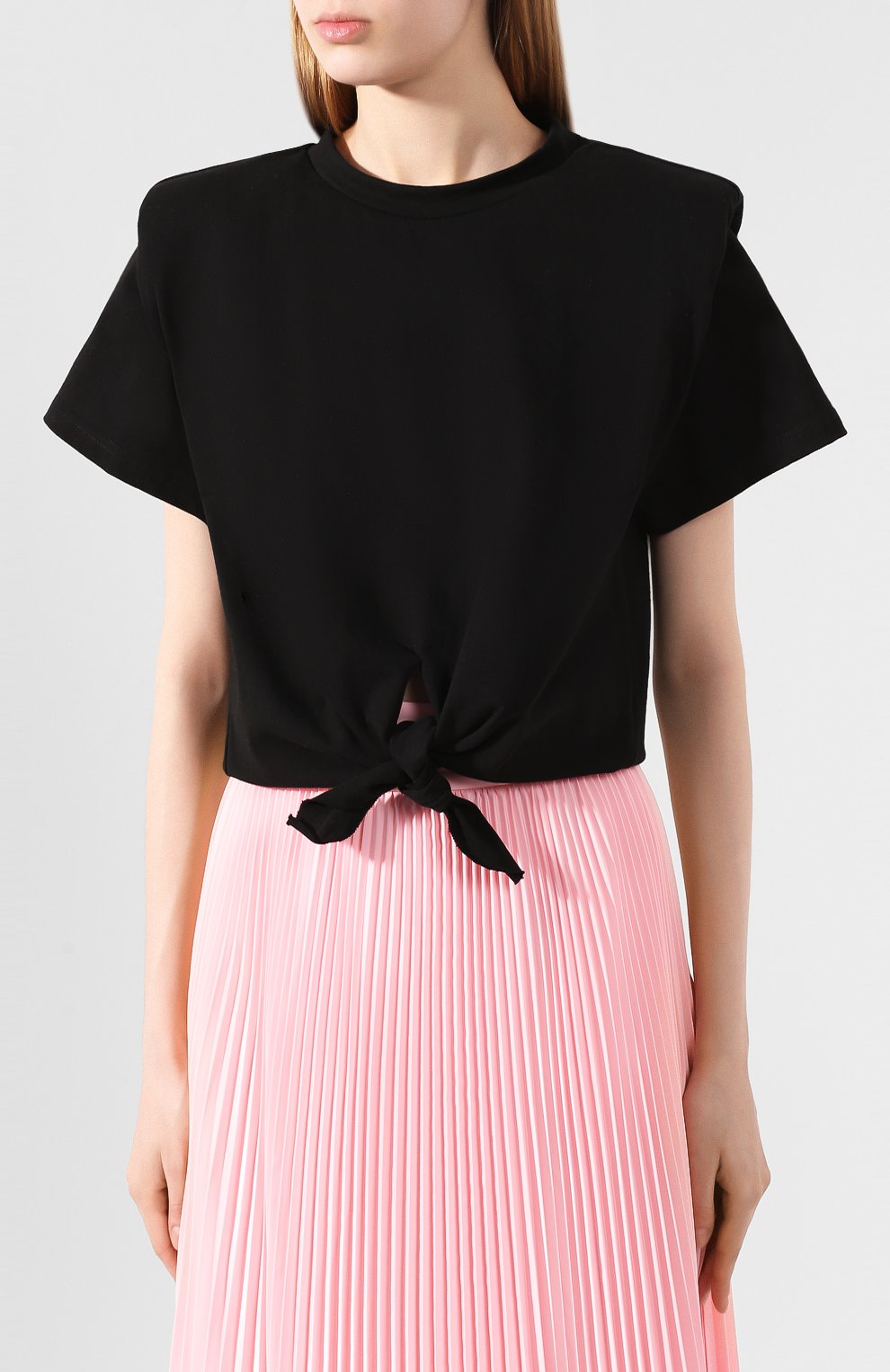 Хлопковая футболка ISABEL MARANT, арт. TS0749-20E054I/BELITA, фото 3