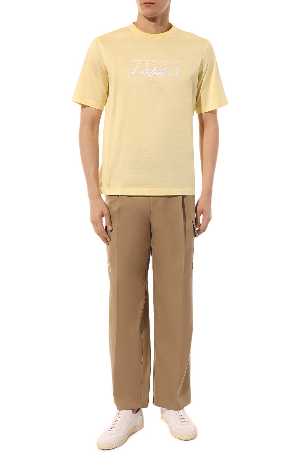 Хлопковая футболка ZILLI, арт. TSR02AM0110VZF173, фото 2