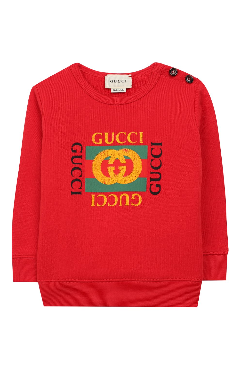 Хлопковый свитшот GUCCI, арт. 483878/X3G97, фото 1