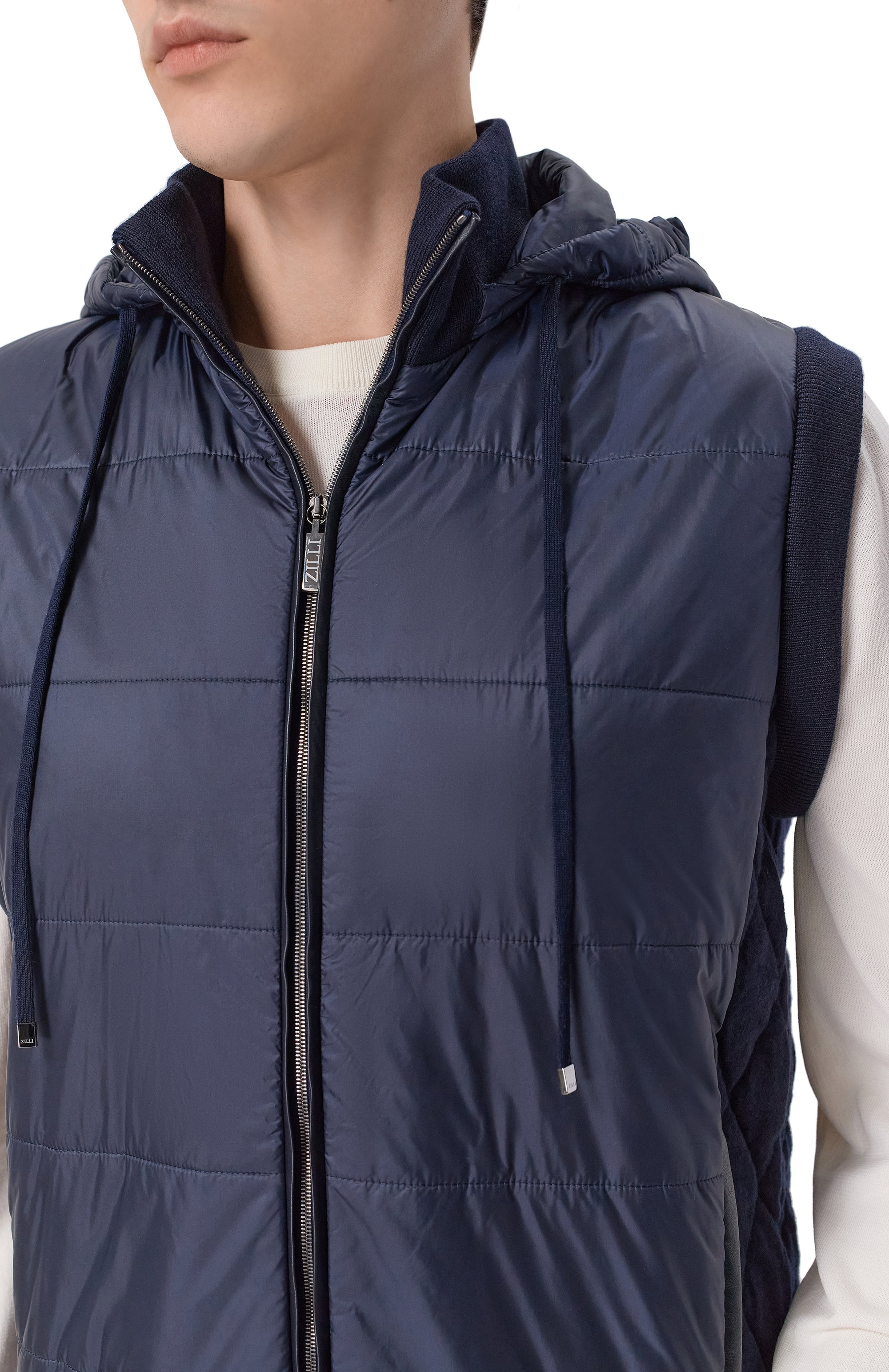 Жилет из шерсти и шелка ZILLI, арт. KHG001M0295VQUI00_001, фото 5