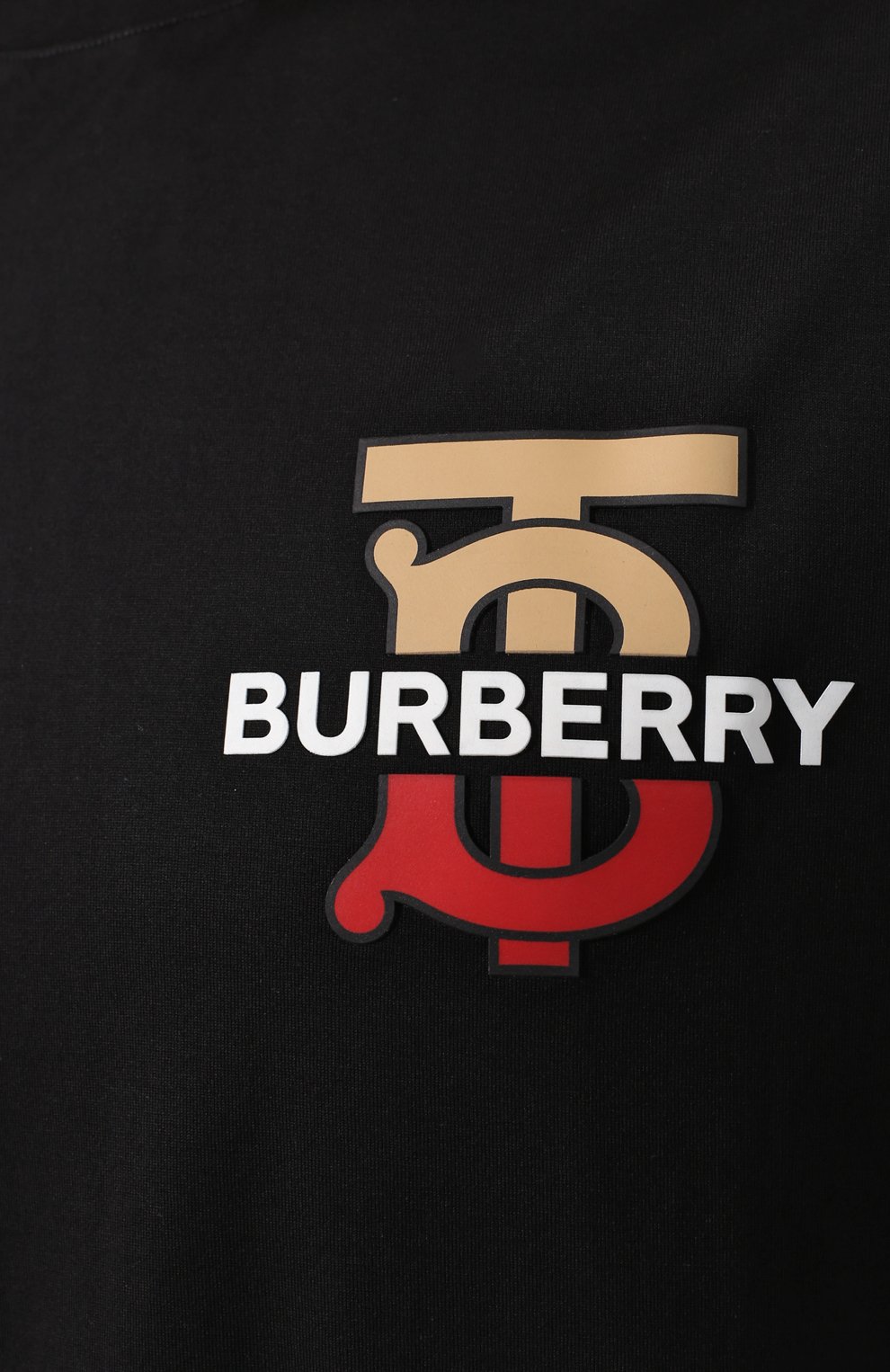 Хлопковая футболка BURBERRY, арт. 8017494, фото 5