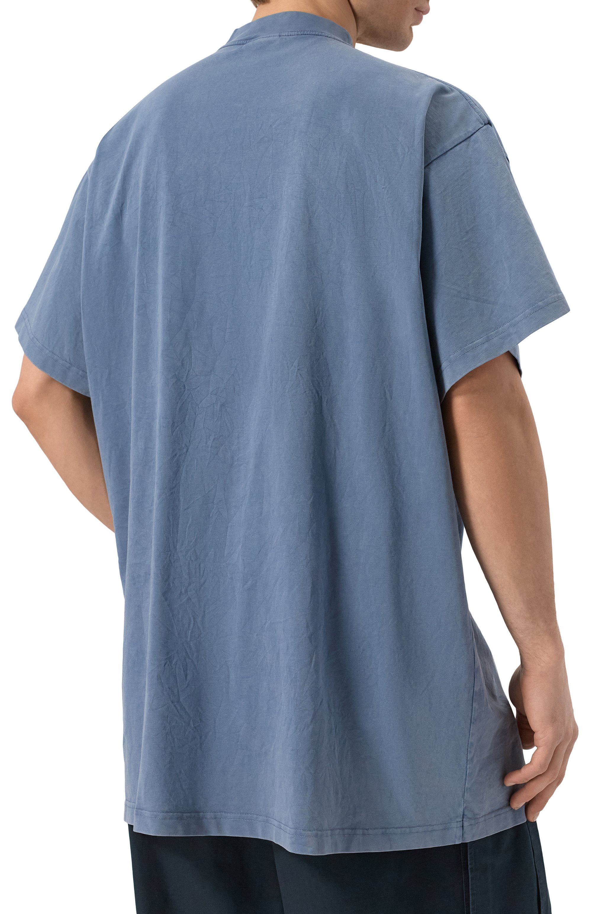 Хлопковая футболка BALENCIAGA, арт. 787349/TRVM1, фото 4