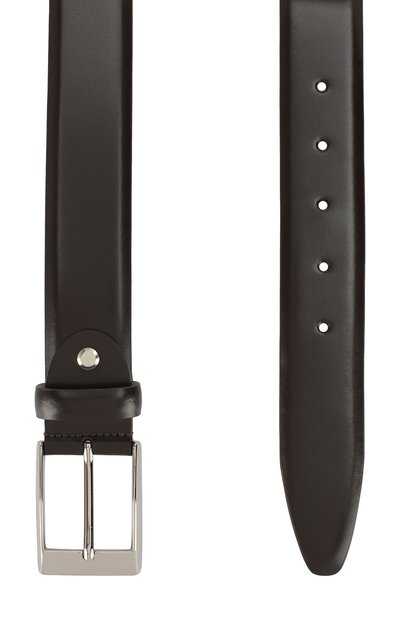 Кожаный ремень с металлической пряжкой PAL ZILERI, арт. M300G501---34620, фото 2