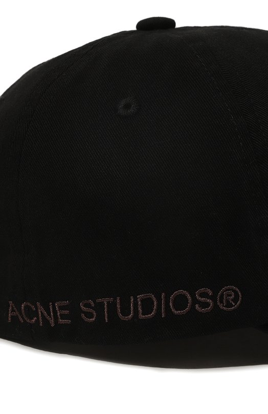 фото Хлопковая бейсболка acne studios