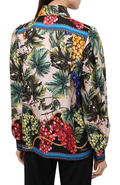 Шелковая рубашка DOLCE & GABBANA, арт. F5N79T/FI12F, фото 4