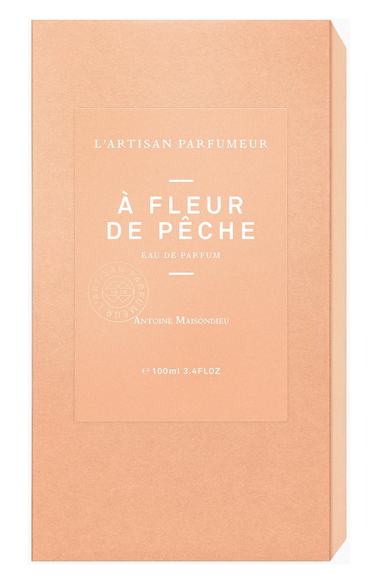 Парфюмерная вода a fleur de peche (100ml) L'ARTISAN PARFUMEUR бесцветного цвета, арт. 3660463015651 | Фото 2 (Тип аромата: Фруктовый; Региональные ограничения белый список (Axapta Mercury): Не проставлено; Нос: Не проставлено; Тип продукта - парфюмерия: Парфюмерная вода; Ограничения доставки: flammable)