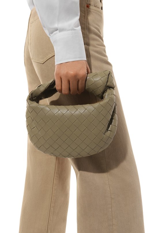 Сумка Jodie mini Bottega Veneta 651876-VCPP5 Хаки  651876-VCPP5 Фото 2