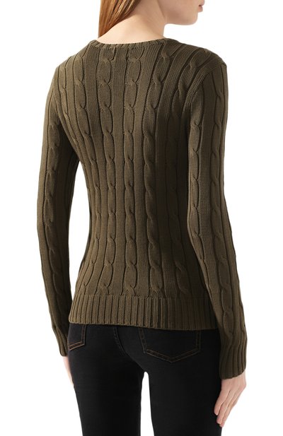 Хлопковый пуловер POLO RALPH LAUREN, арт. 211780365, фото 4