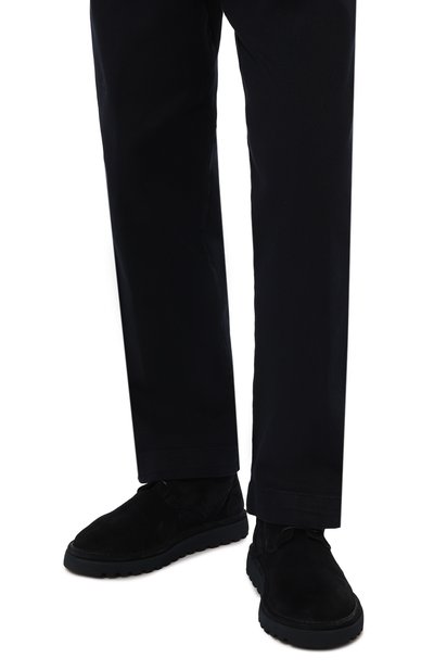 Замшевые ботинки sancrispa MARSELL темно-синего цвета по цене 68600 руб., арт. MMG130M, фото 3 Замшевые ботинки sancrispa MARSELL, арт. MMG130M, фото 3