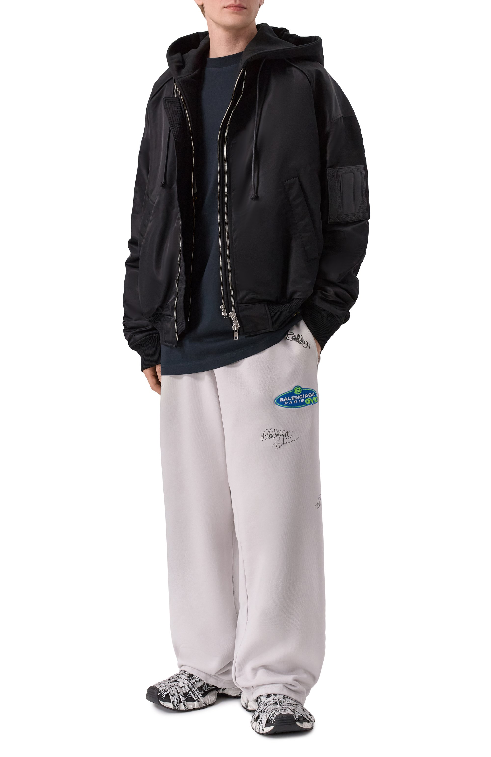 Хлопковая футболка BALENCIAGA, арт. 831305/TSVQ3, фото 2