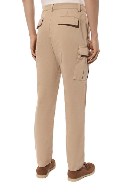 Хлопковые брюки-карго BRUNELLO CUCINELLI, арт. M246DB2144, фото 4