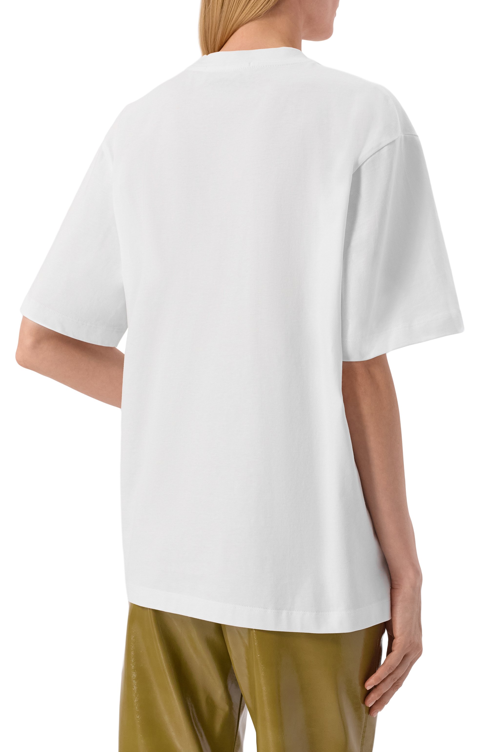 Хлопковая футболка MSGM, арт. 4041MDM132D/267002, фото 4