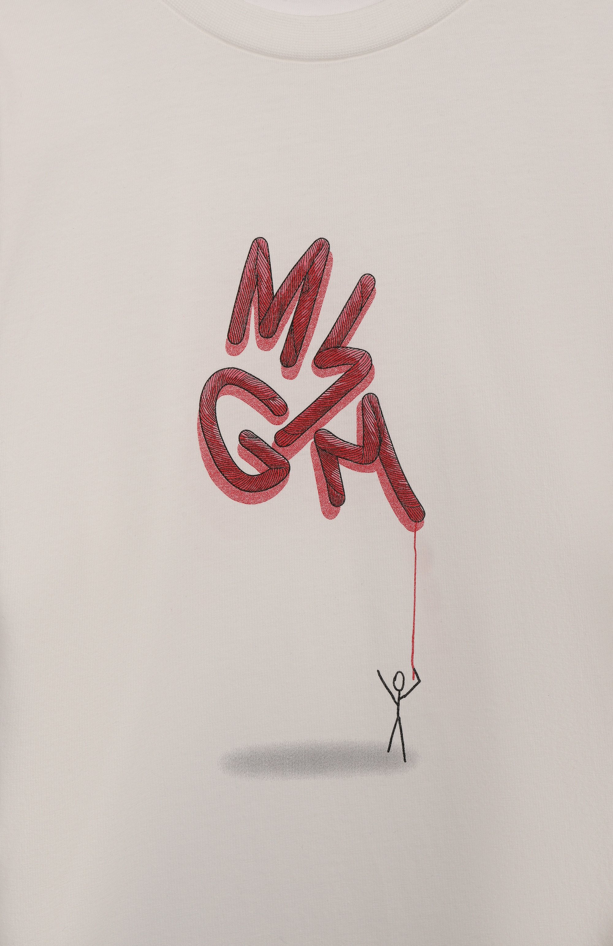Хлопковая футболка MSGM KIDS, арт. F5MSJBTH304, фото 3
