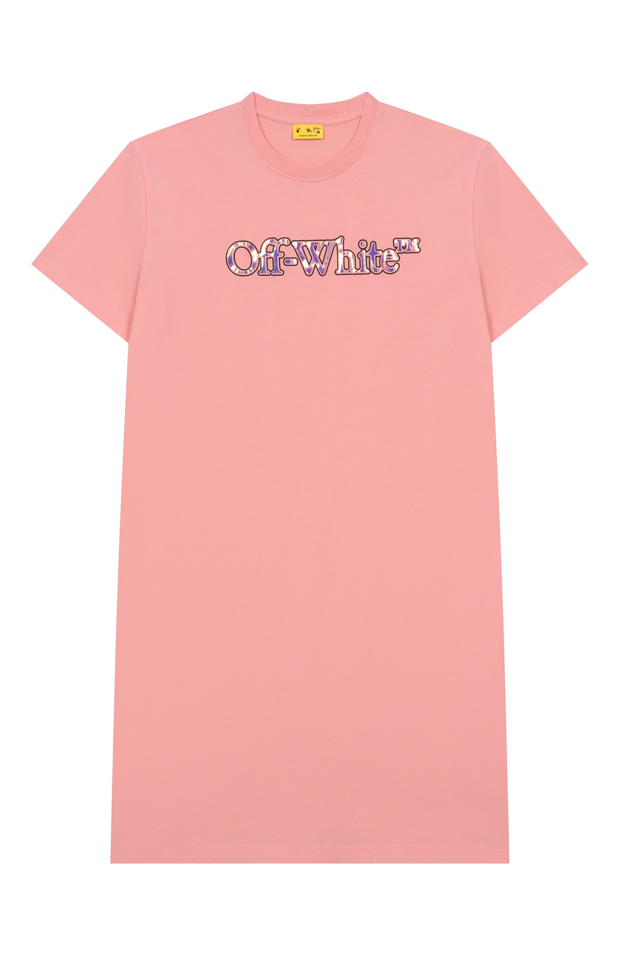 Хлопковое платье OFF-WHITE, арт. 0GDB030S25JER001/12+, фото 1