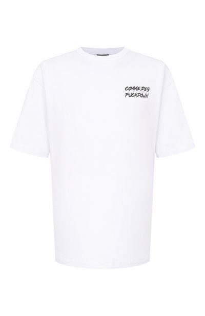 Мужская хлопковая футболка COMME DES FUCKDOWN, арт. CFABM02004