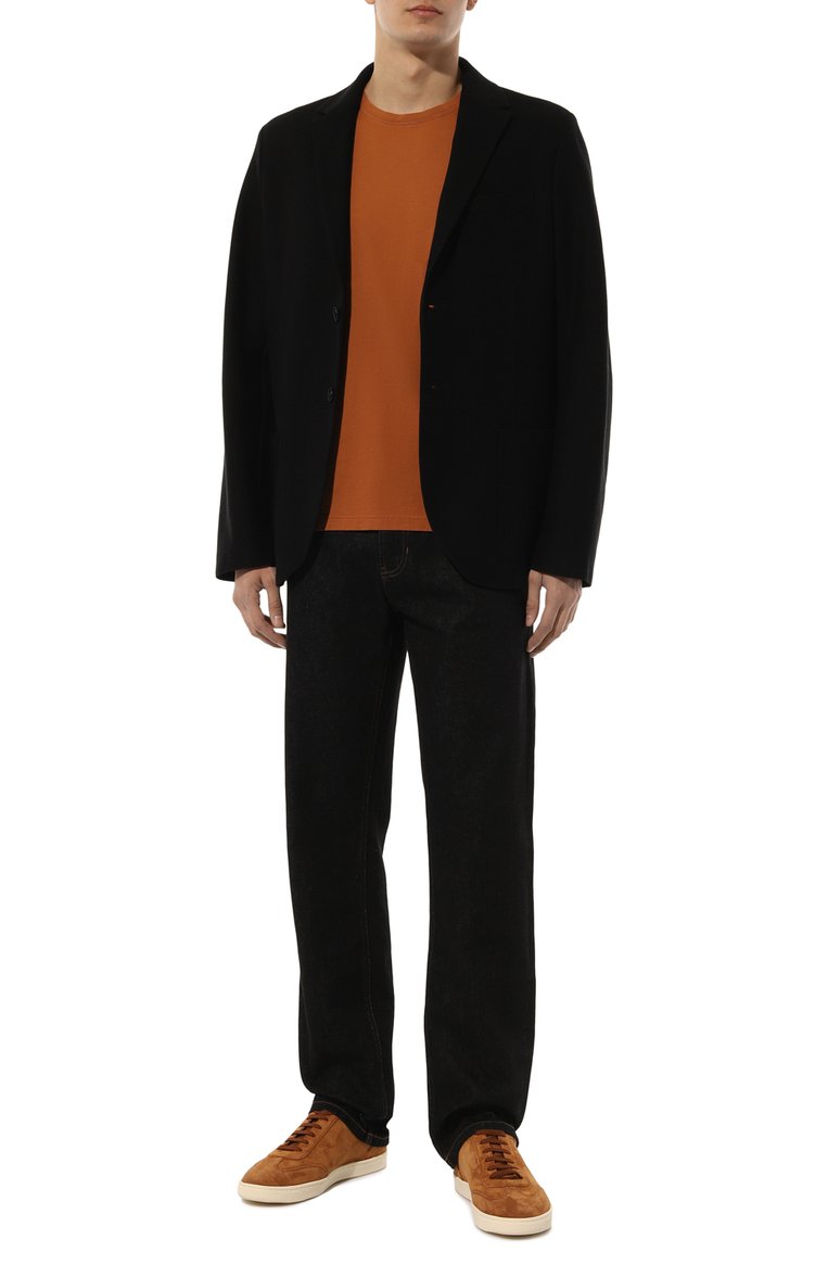 Хлопковая футболка ANDREA CAMPAGNA, арт. 60136/66501, фото 2