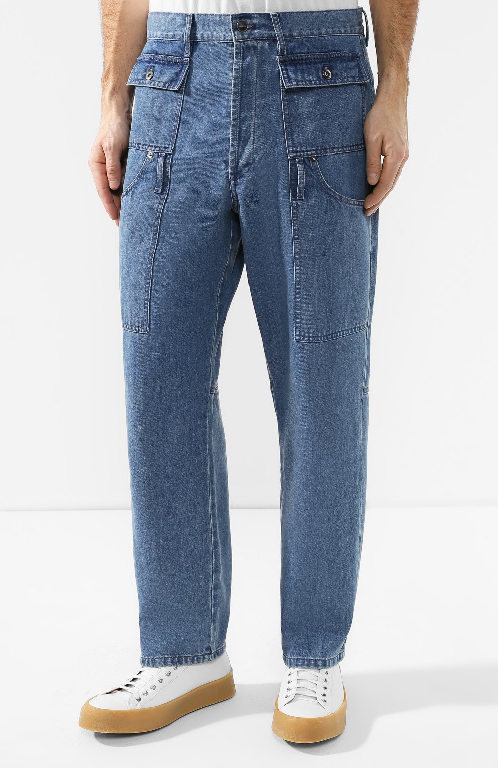 Джинсы прямого кроя JACQUEMUS, арт. 195DE04/34320, фото 3