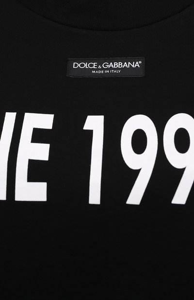 Хлопковая футболка DOLCE & GABBANA, арт. F8048T/G7BG0, фото 5