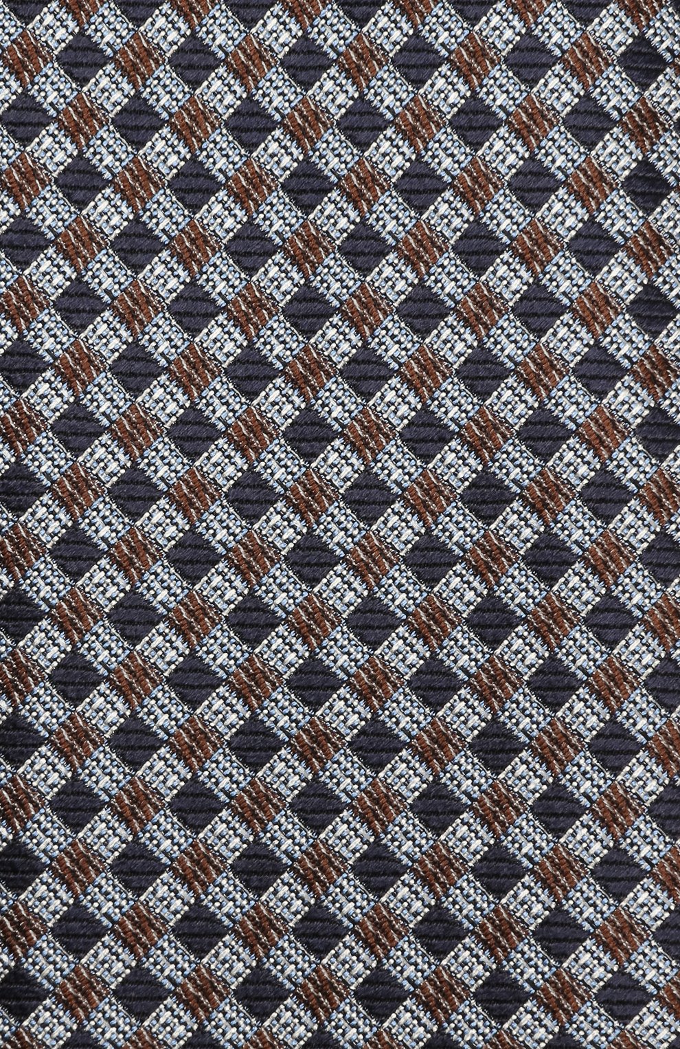 Шелковый галстук с узором ZEGNA, арт. Z9E551XW, фото 3