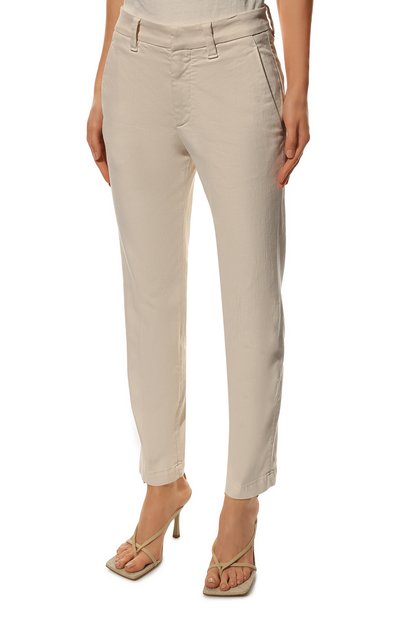 Брюки из хлопка и лиоцелла BRUNELLO CUCINELLI, арт. MA080P5729, фото 3