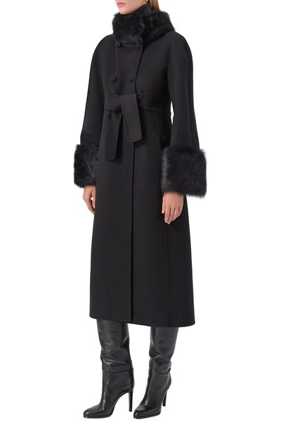 Пальто из шерсти и кашемира VALENTINO, арт. 7B3CA7Y0/6JA, фото 3