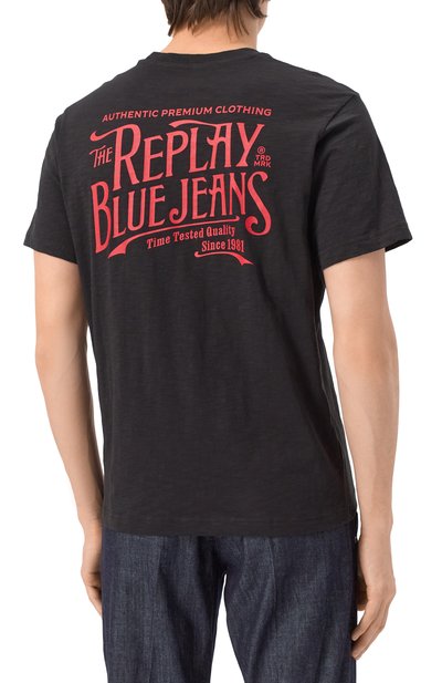 Хлопковая футболка REPLAY, арт. M3023 .000.22336, фото 4