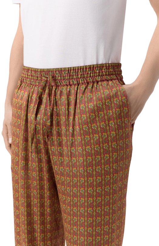 Брюки из вискозы Drole De Monsieur J-BP191-VI027-RD Красный  J-BP191-VI027-RD Фото 5