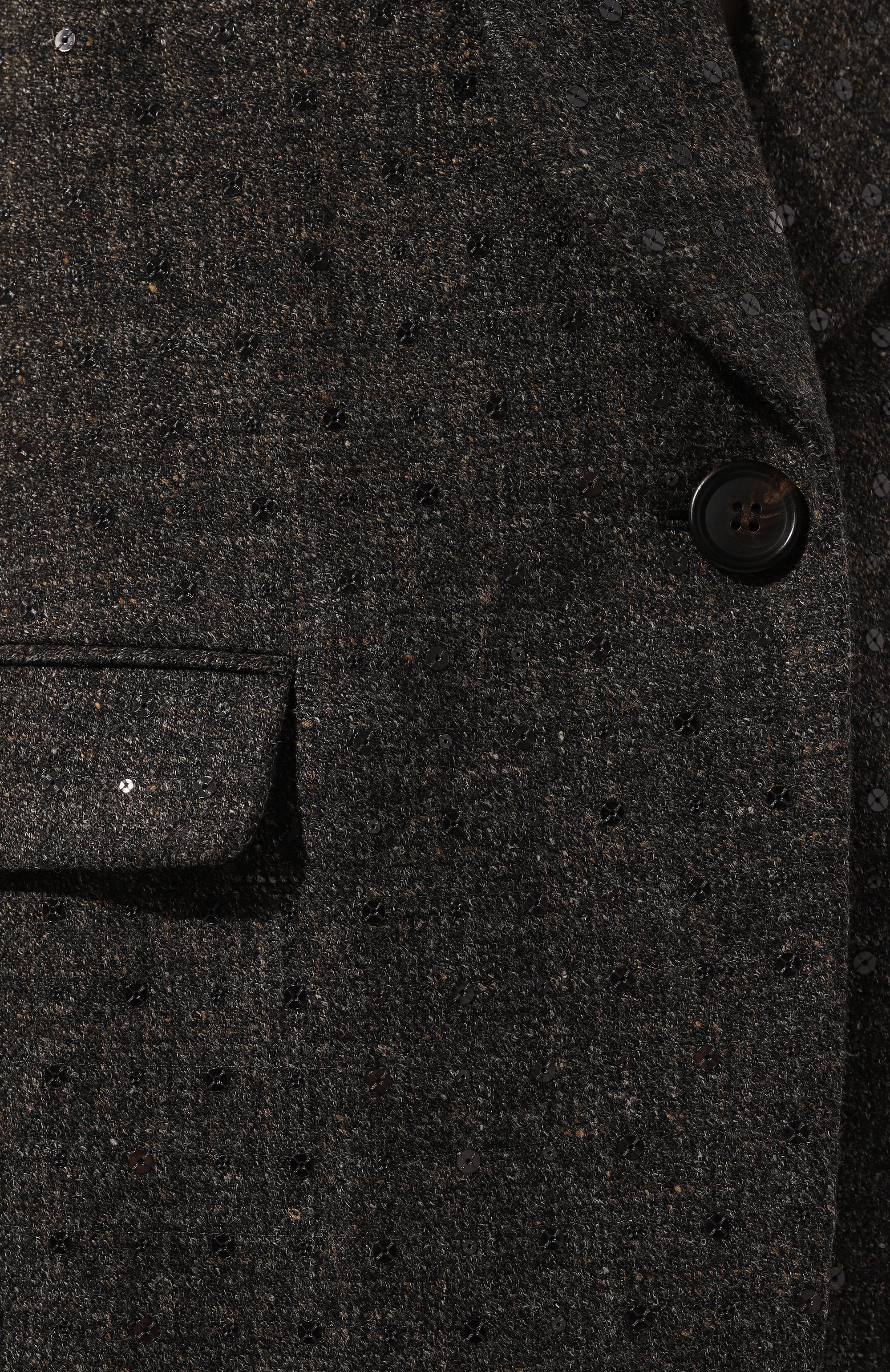 Жакет из шерсти и льна BRUNELLO CUCINELLI, арт. MD5602154, фото 5