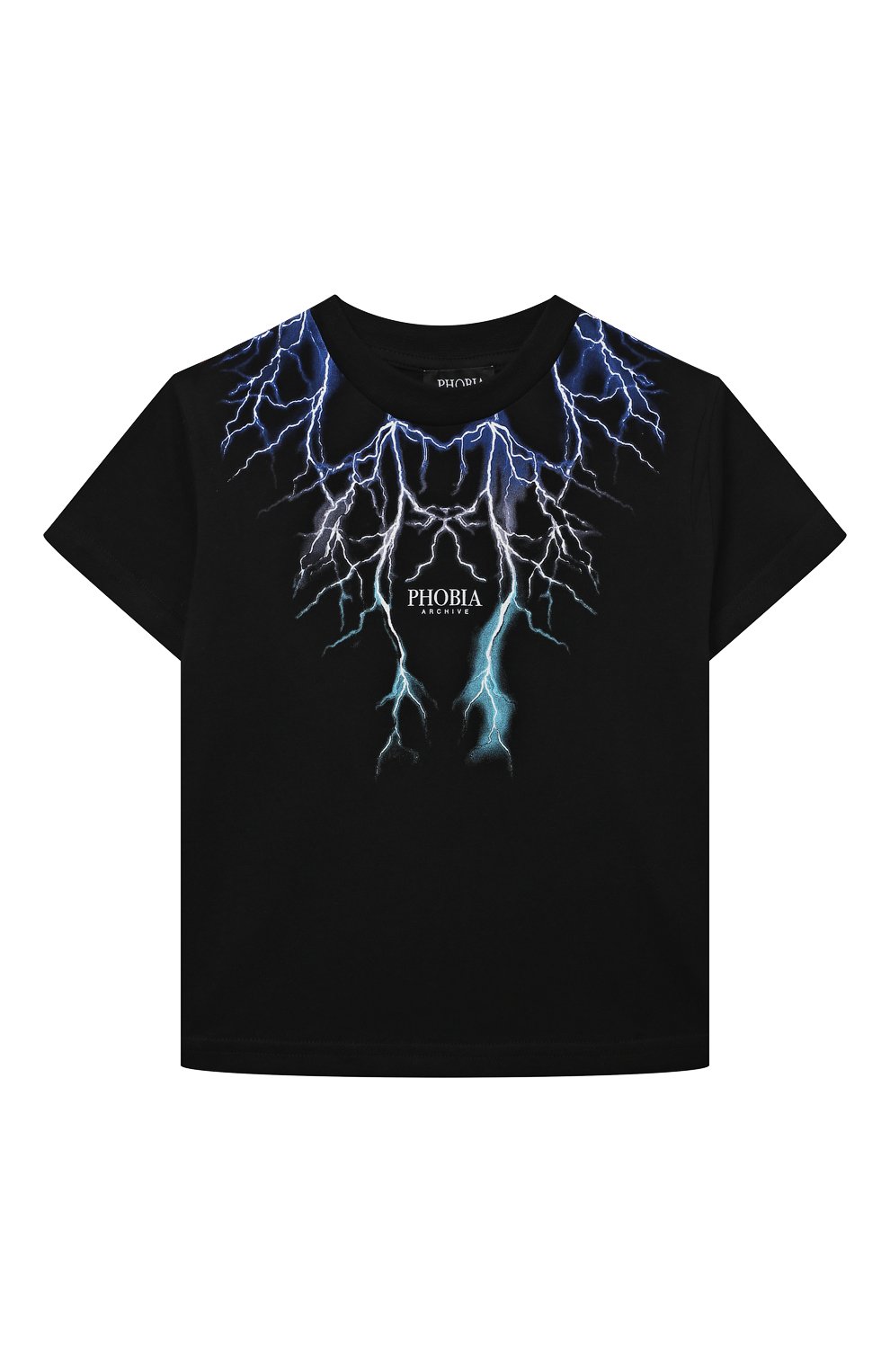 Хлопковая футболка PHOBIA ARCHIVE, арт. PHK00104BLGRLB, фото 1