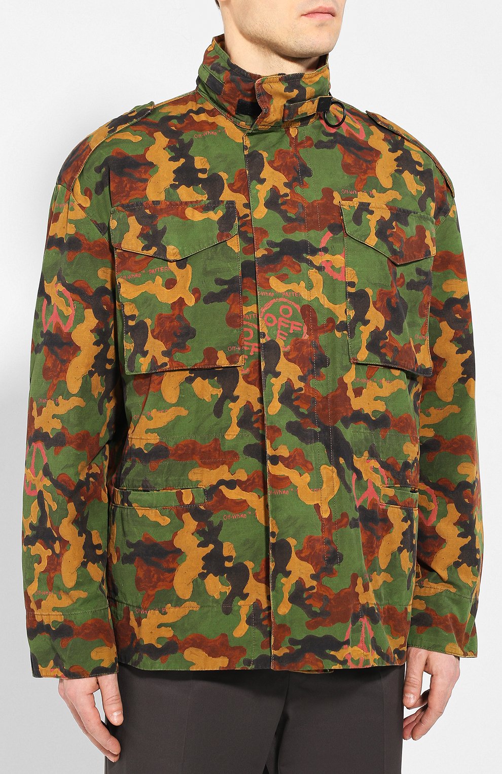 Хлопковая куртка OFF-WHITE, арт. 0MEL009R203620209910, фото 3