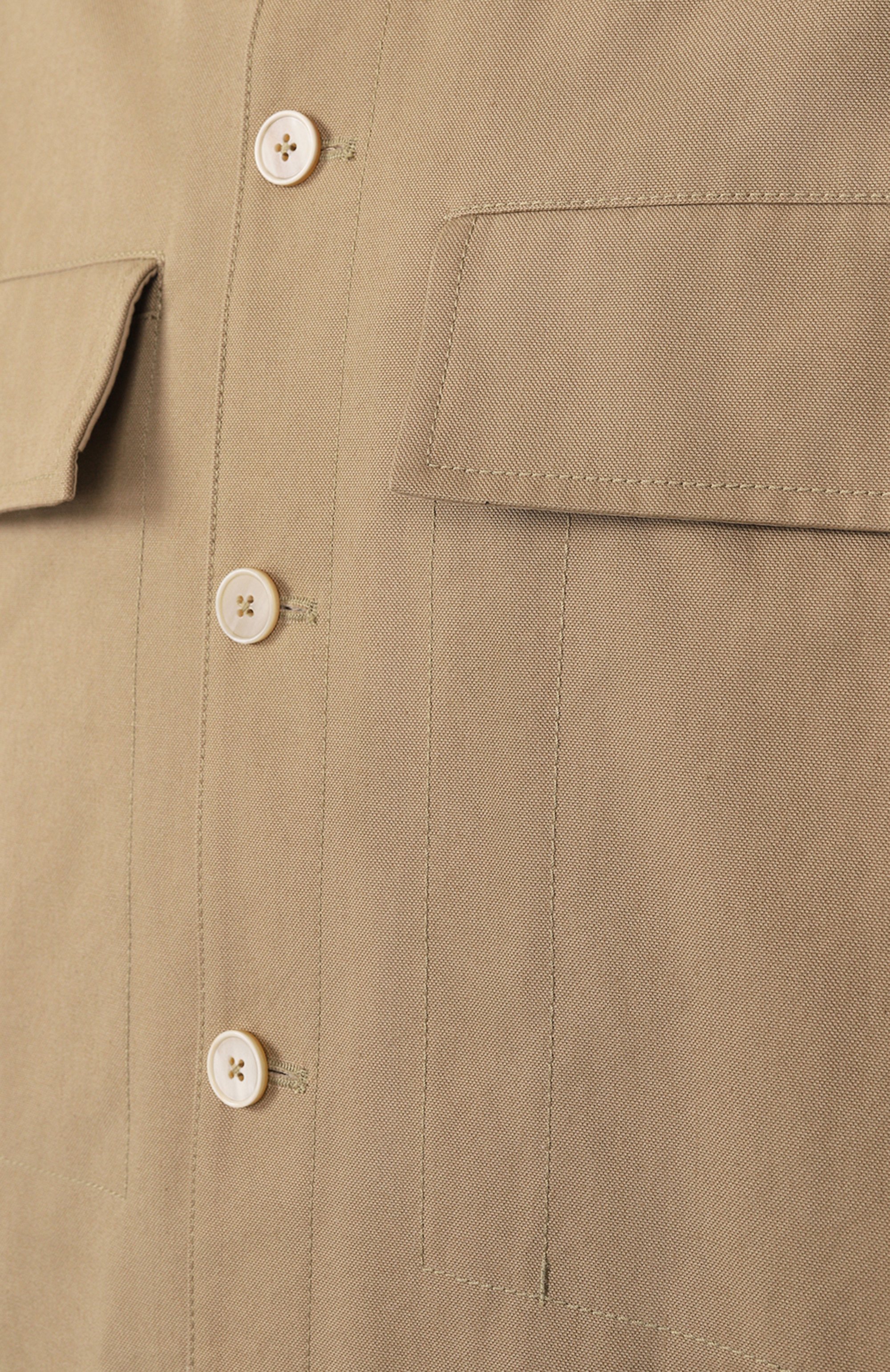 Хлопковая куртка-рубашка JIL SANDER, арт. J47DL0169-J45267, фото 6