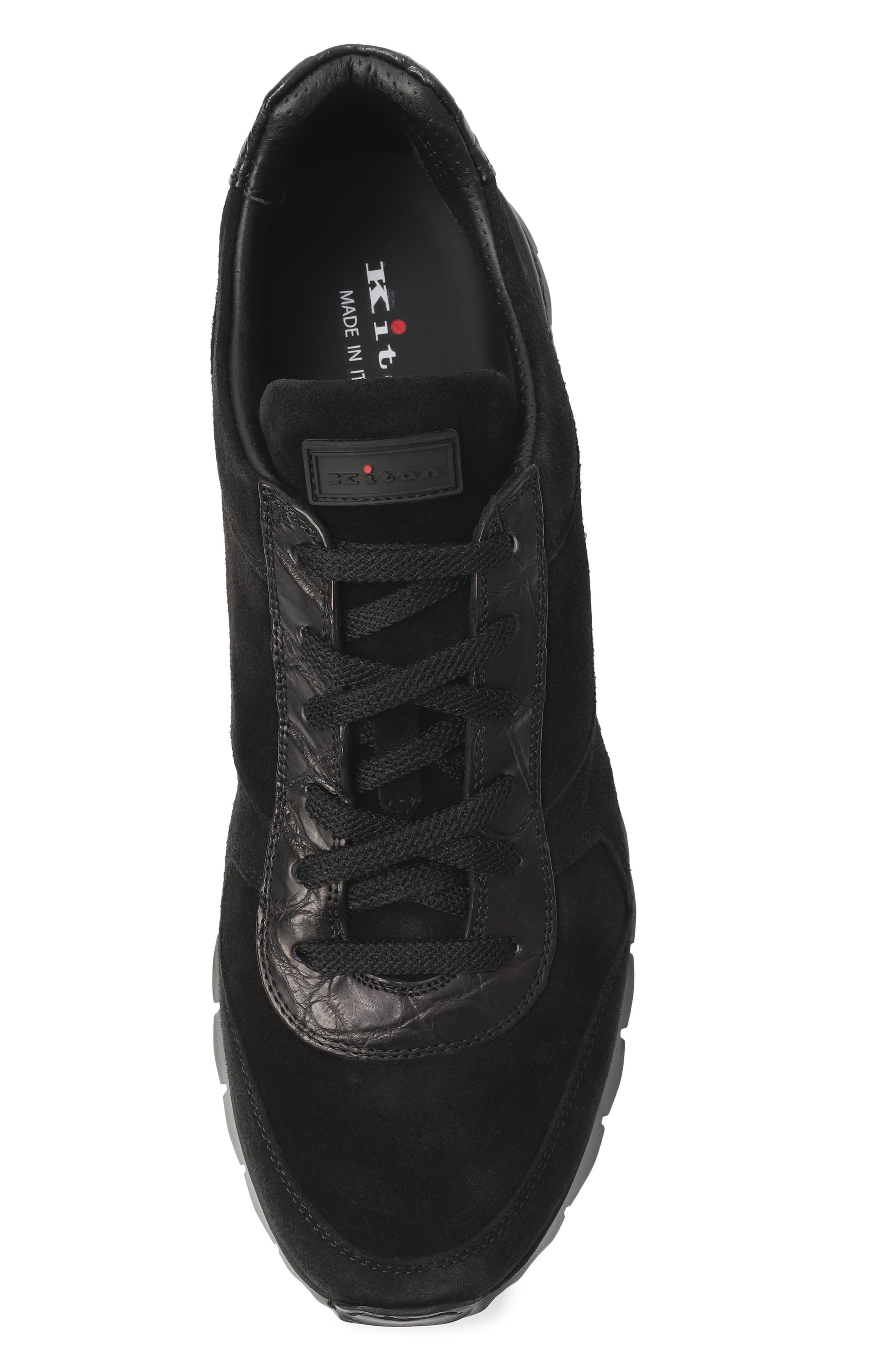 Замшевые кроссовки KITON, арт. USSA114N0127703, фото 6