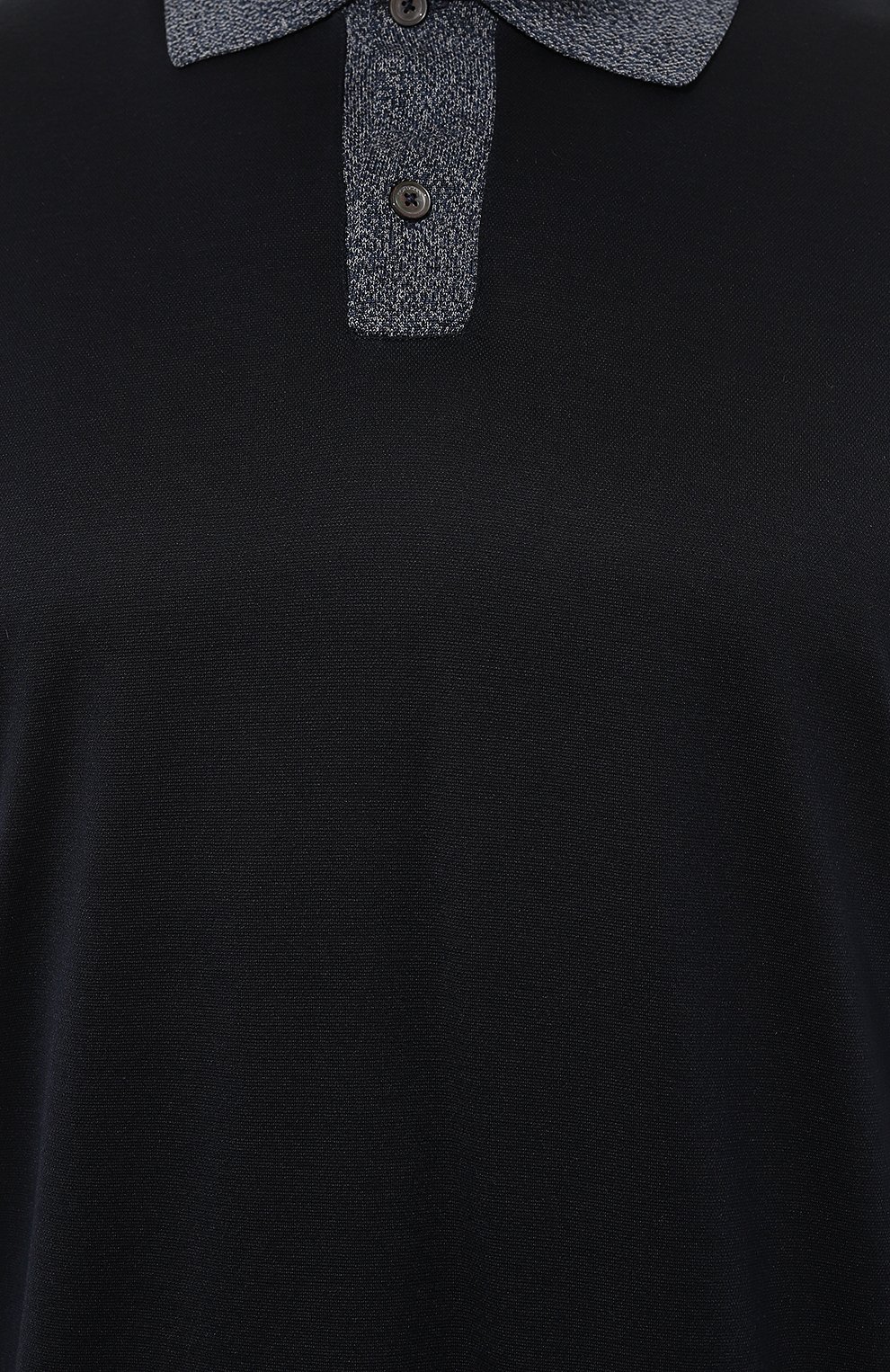Поло из хлопка и шелка CORTIGIANI, арт. 716636, фото 5