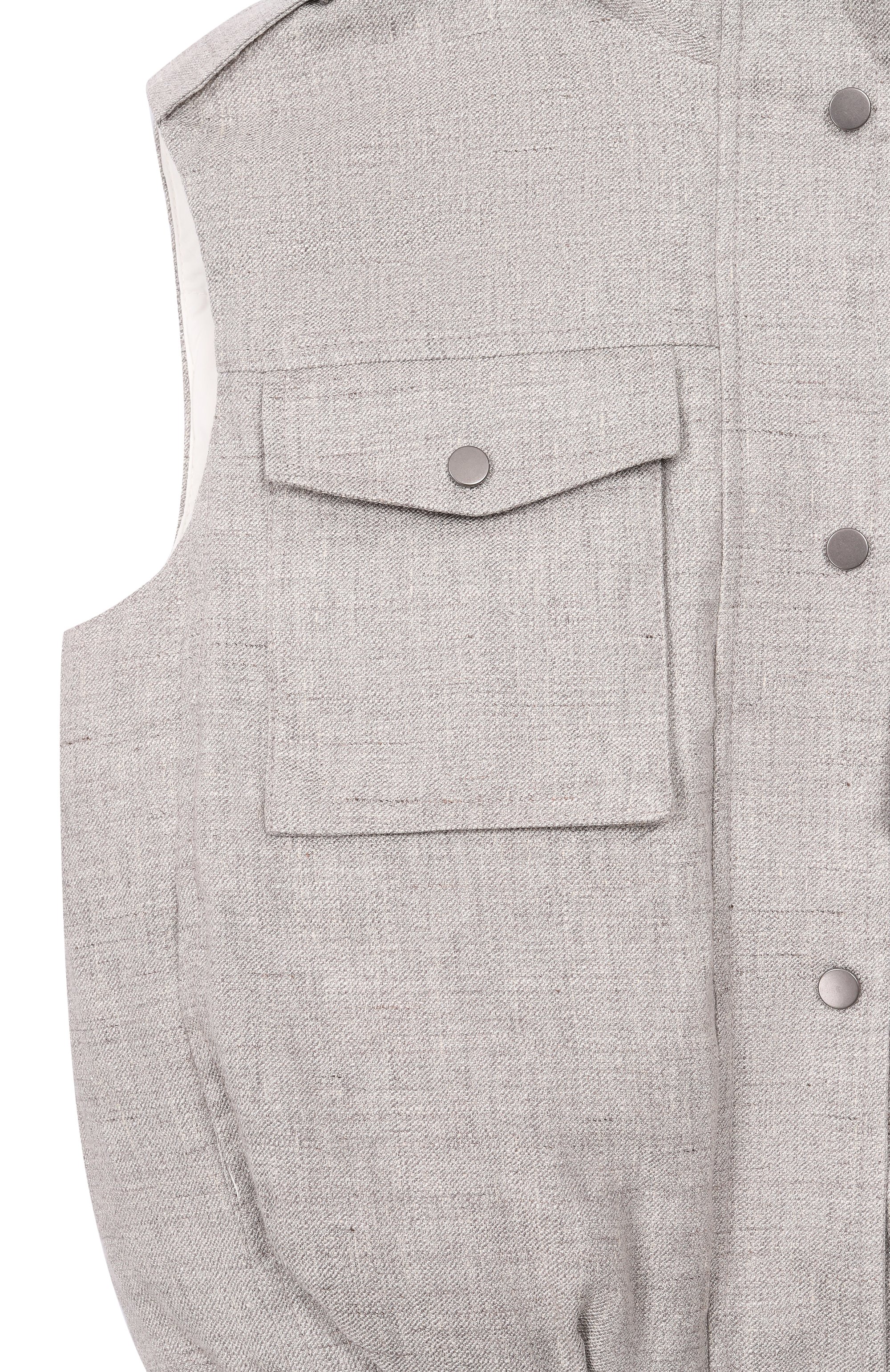 Пуховый жилет BRUNELLO CUCINELLI, арт. BL104J032B, фото 3