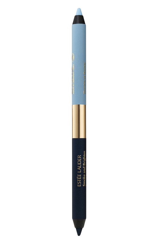 фото Двусторонний карандаш-кайал для глаз, оттенок marine / sky blue estée lauder
