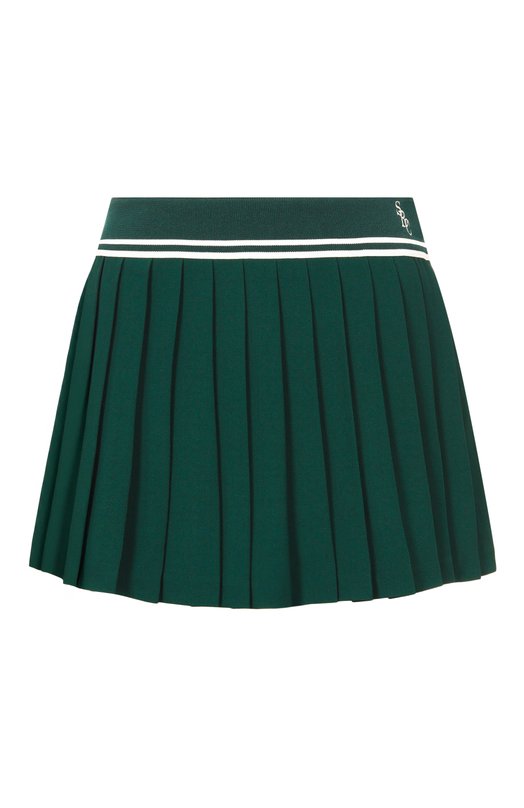 Юбка из вискозы Sporty and Rich SK01261302GR55 Зелёный SK01261302GR55