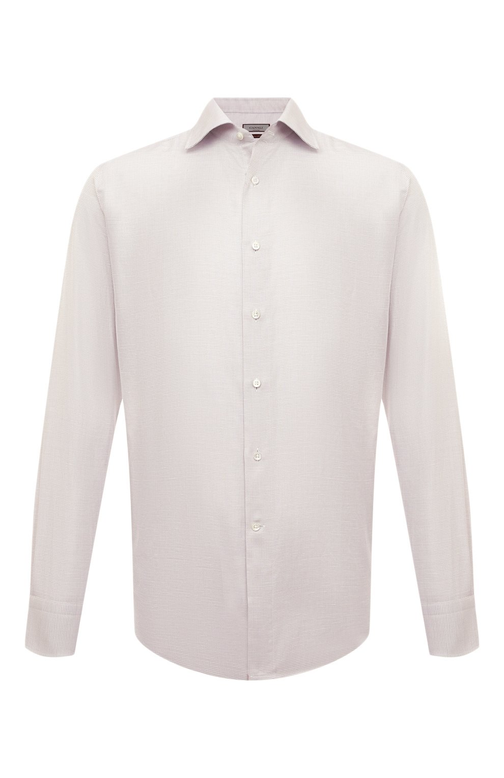 Сорочка из хлопка и льна CANALI, арт. N798/GR03205, фото 1