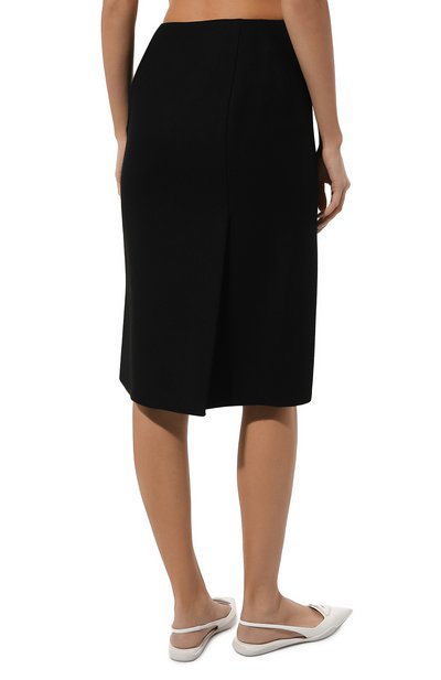 Шерстяная юбка PRADA, арт. P119T-W3Q-F0002-212, фото 4