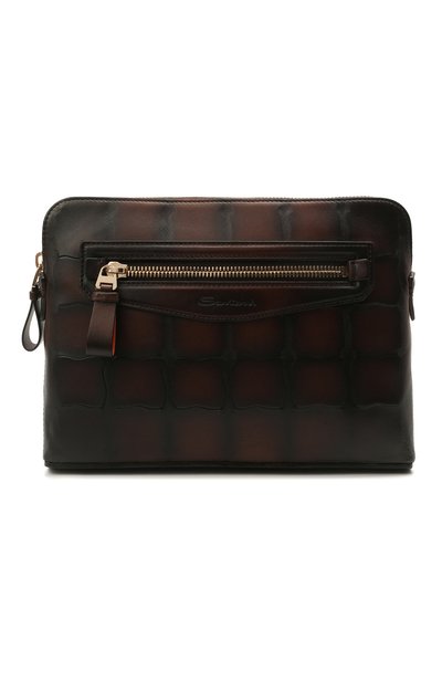 Кожаный клатч SANTONI, арт. UIBBA2045LI-H2SGT50, фото 1