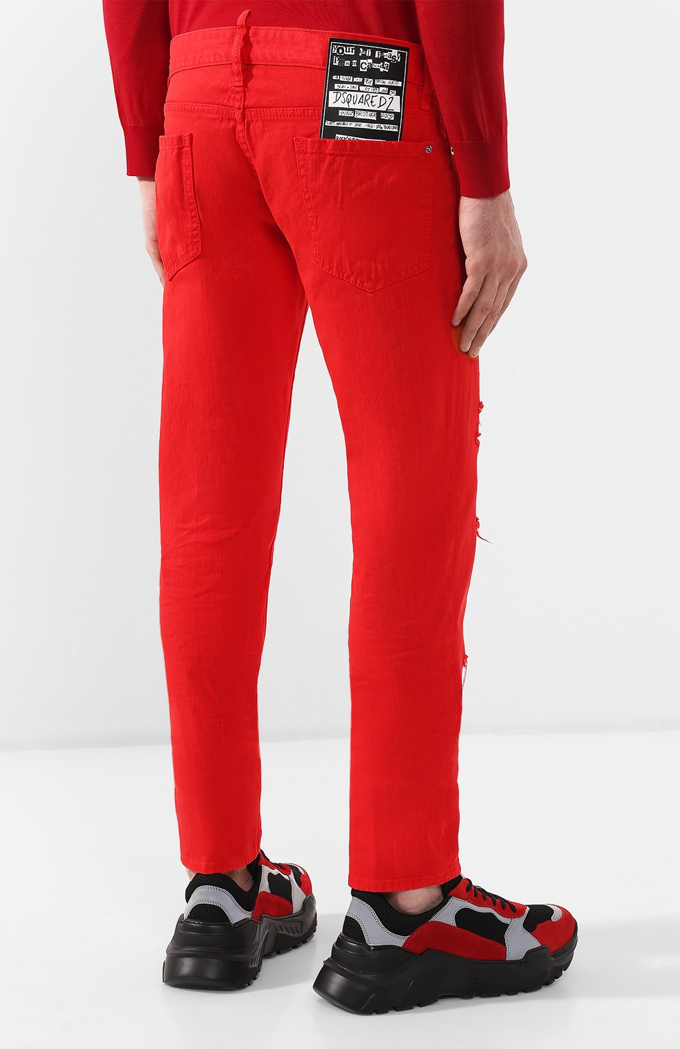 Джинсы прямого кроя DSQUARED2, арт. S74LB0494/STN833, фото 4