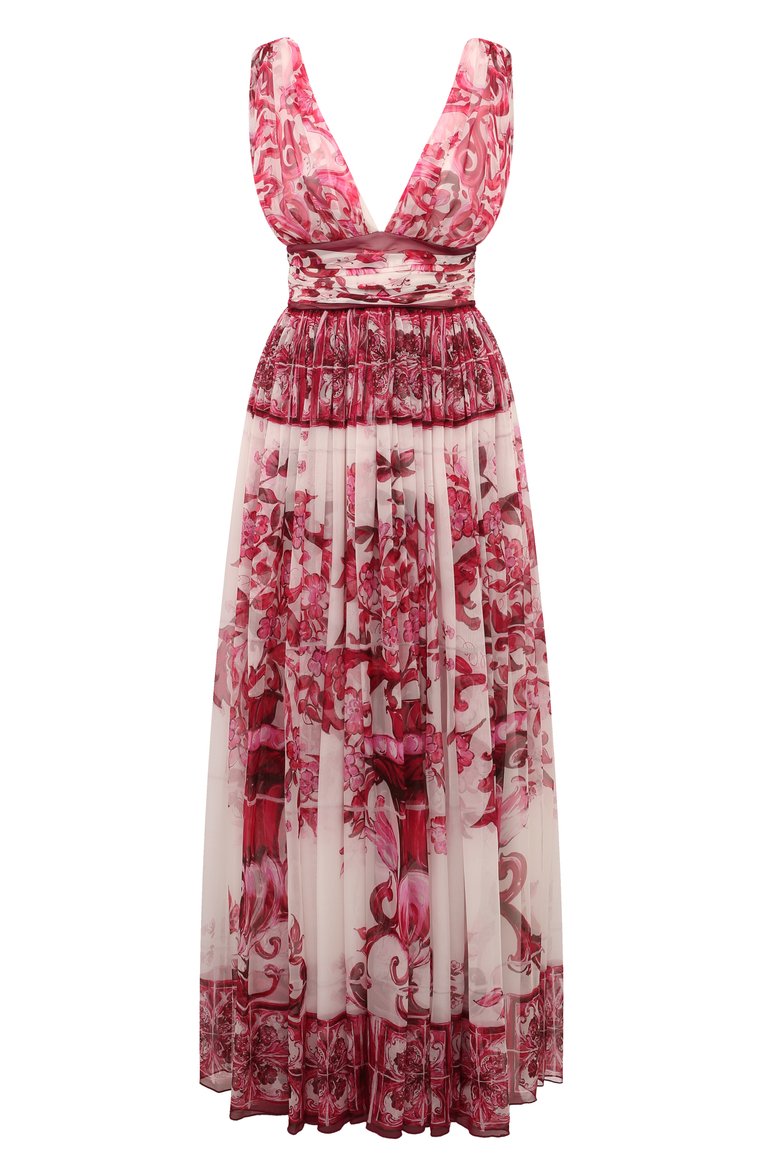 Шелковое платье DOLCE & GABBANA, арт. F6DAZT/HI1NV, фото 1