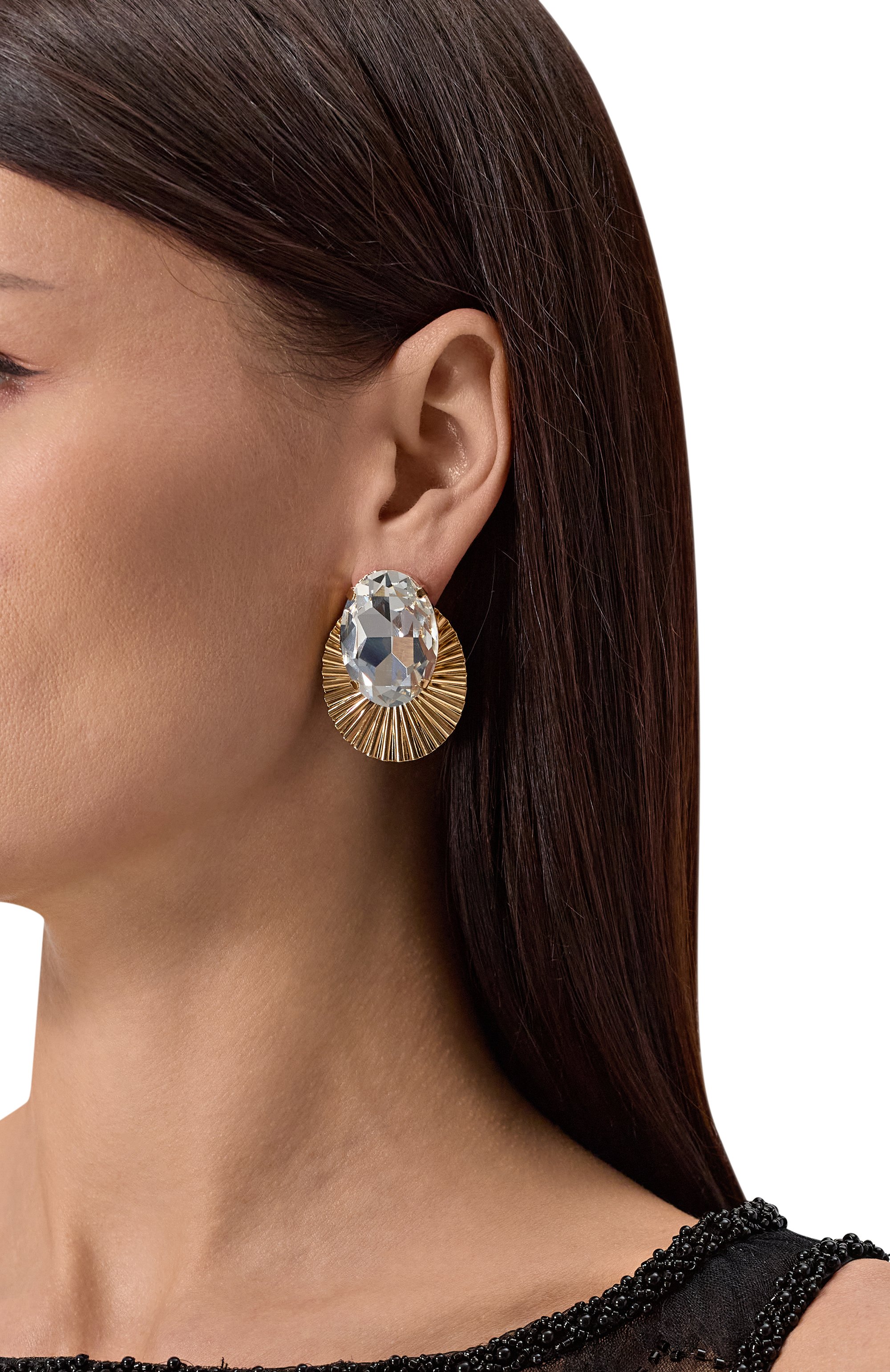 Серьги ANTON HEUNIS золотого цвета по цене 15950 руб., арт. BCK3.04, фото 2 Серьги ANTON HEUNIS, арт. BCK3.04, фото 2