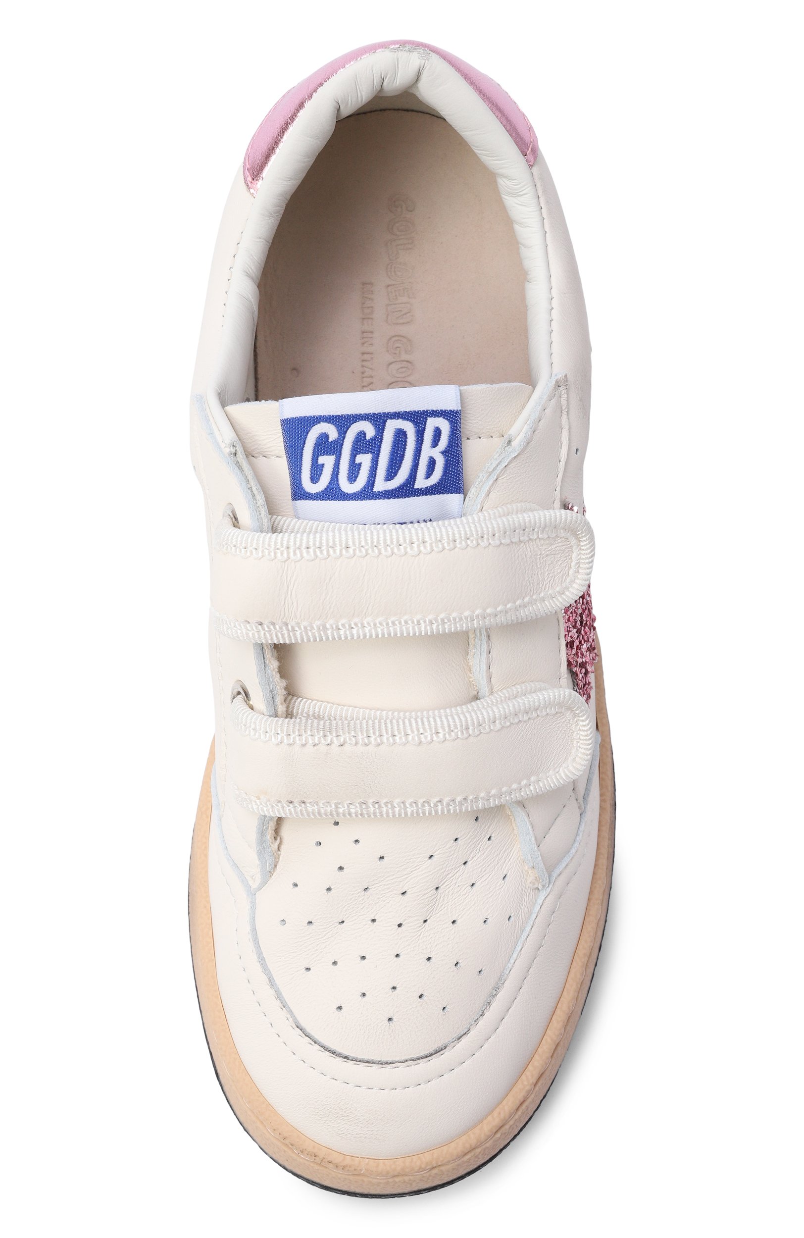 Кожаные кеды ball star GOLDEN GOOSE DELUXE BRAND, арт. GYF00501.F004241.11224, фото 4