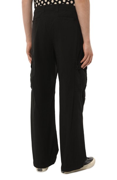 Хлопковые брюки-карго DOLCE & GABBANA черного цвета по цене 78750 руб., арт. GP0H9T/G8LD9, фото 4 Хлопковые брюки-карго DOLCE & GABBANA, арт. GP0H9T/G8LD9, фото 4