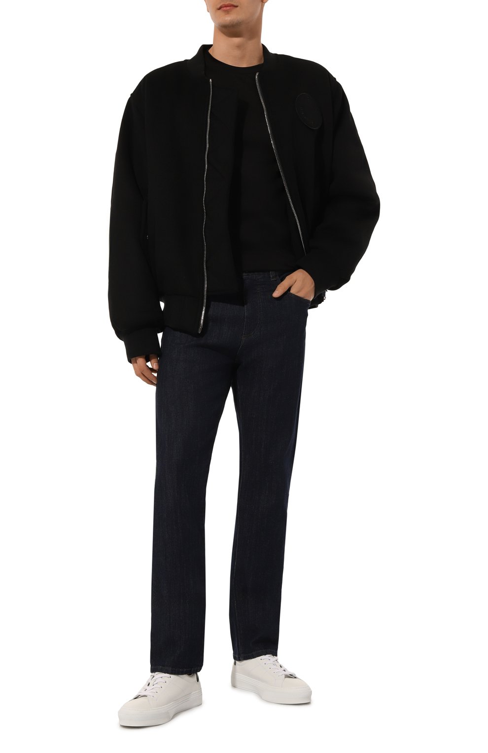 Хлопковая футболка GIORGIO ARMANI, арт. 6LSM90/SJTKZ, фото 2