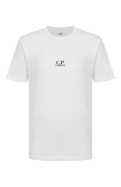 Мужская хлопковая футболка C.P. COMPANY, арт. 18CMTS317A005431G