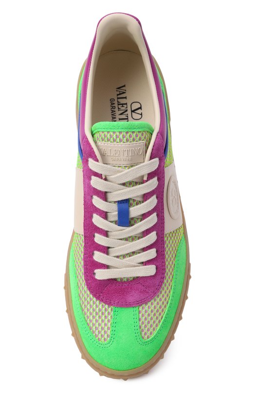 Комбинированные кеды Upvillage Valentino 8W2S0IL9/VUY Зелёный  8W2S0IL9/VUY Фото 6